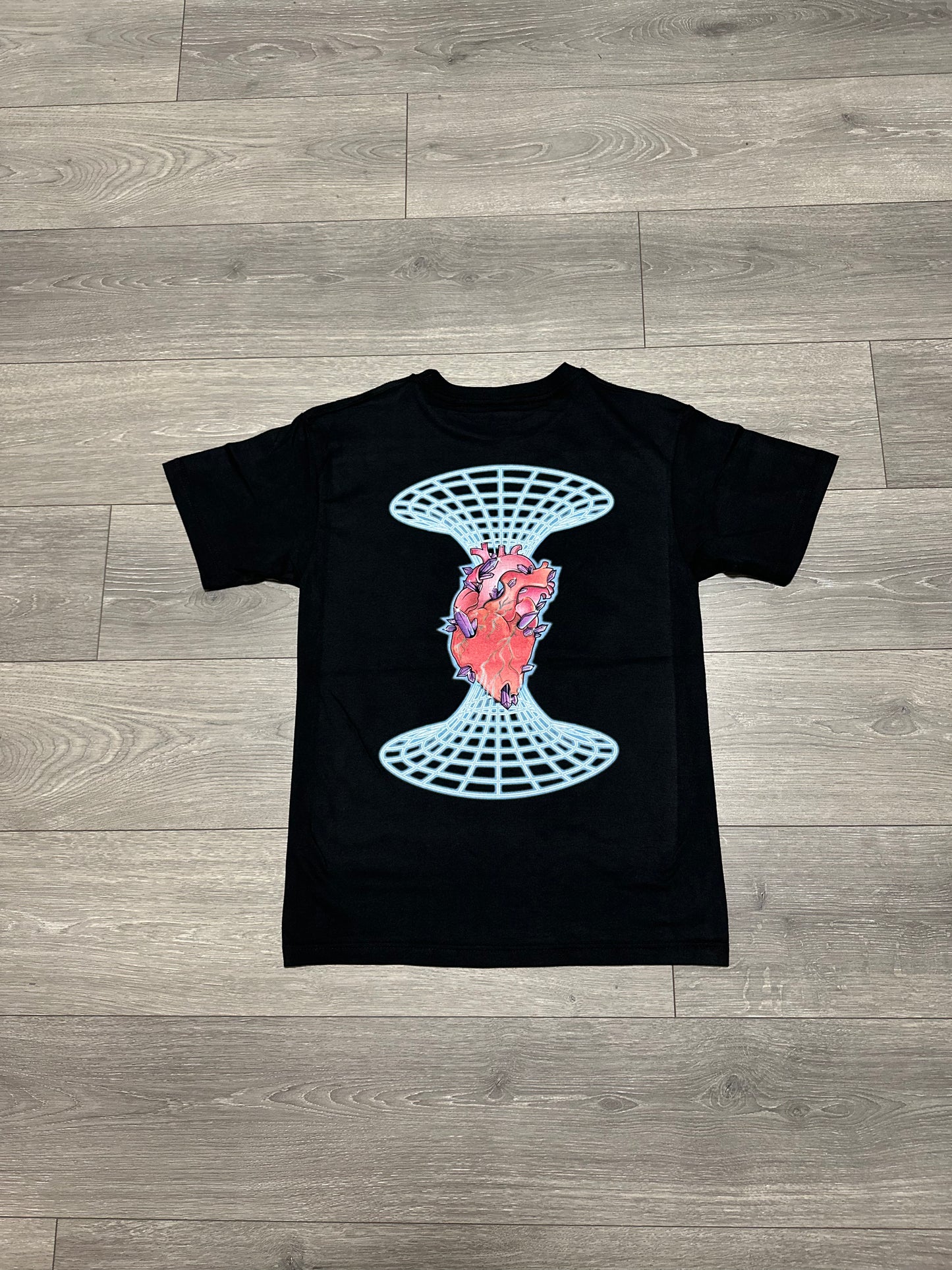 Black Corazones Iluminados T-Shirt